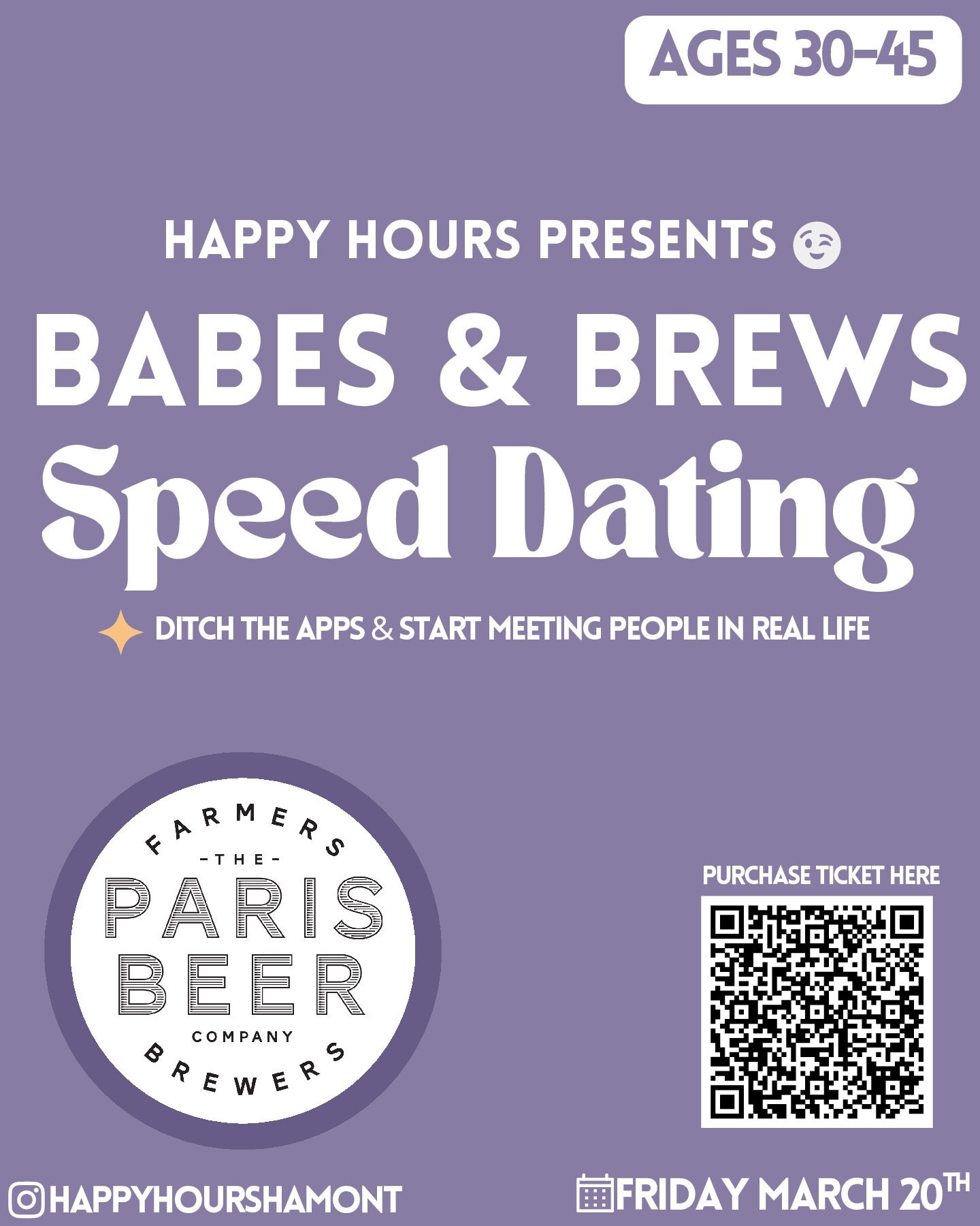 Paris brewing - speed dating