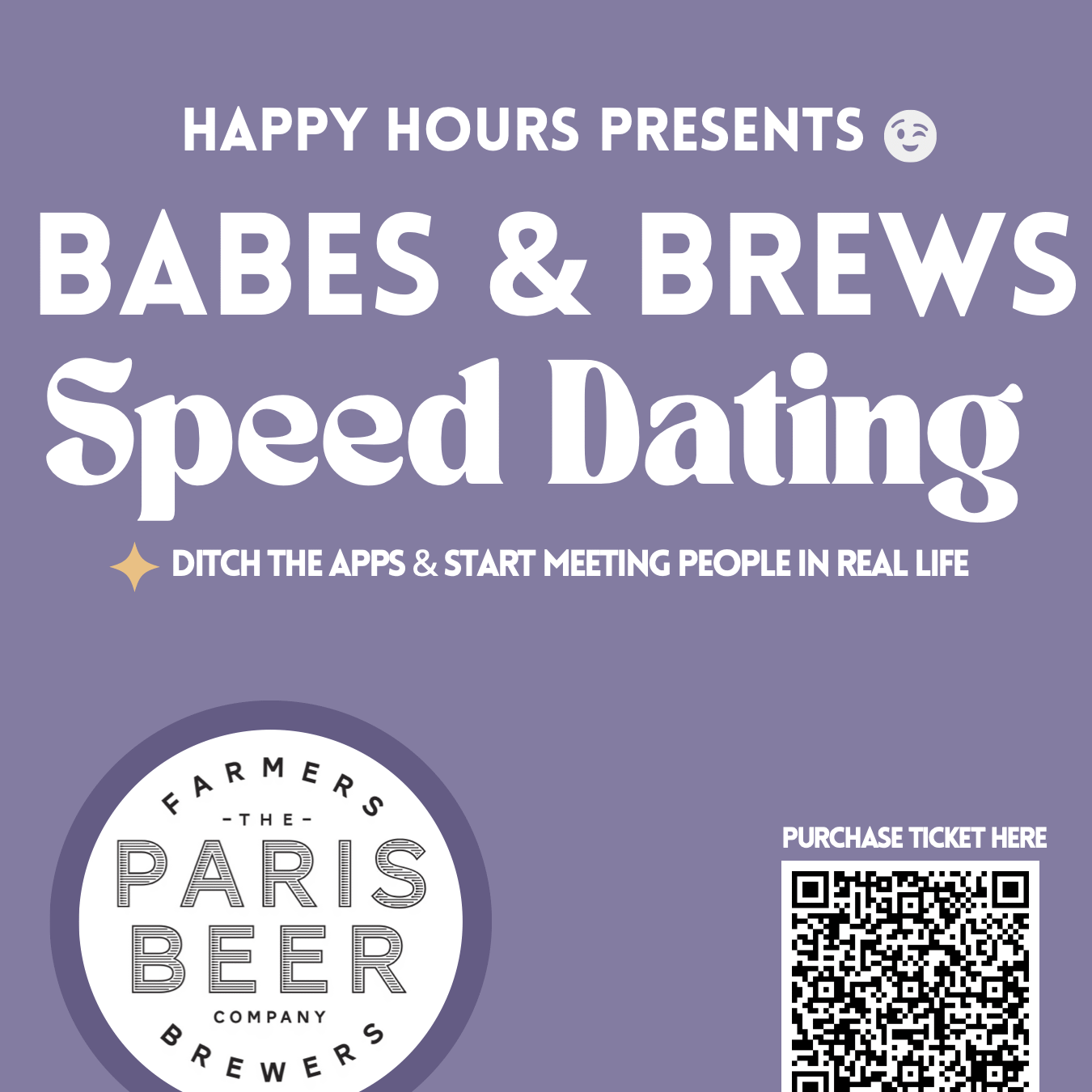 Paris brewing - speed dating